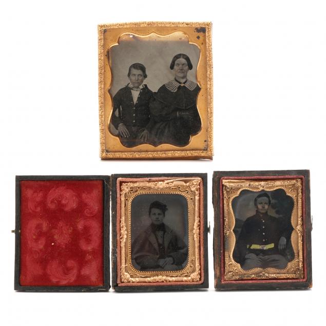 THREE CIVIL WAR PHOTOGRAPHS OF