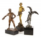 THREE CLASSICAL GERMAN BRONZE