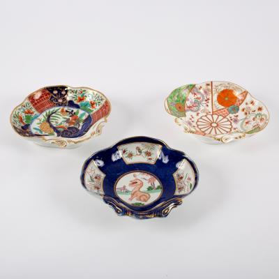 Three Coalport Japonaiserie