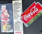 THREE COCA COLA RELATED ADVERT