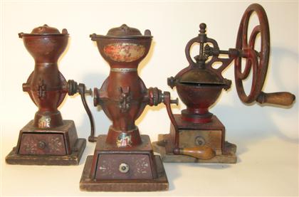 Three coffee mills    new