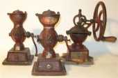 Three coffee mills    new brit