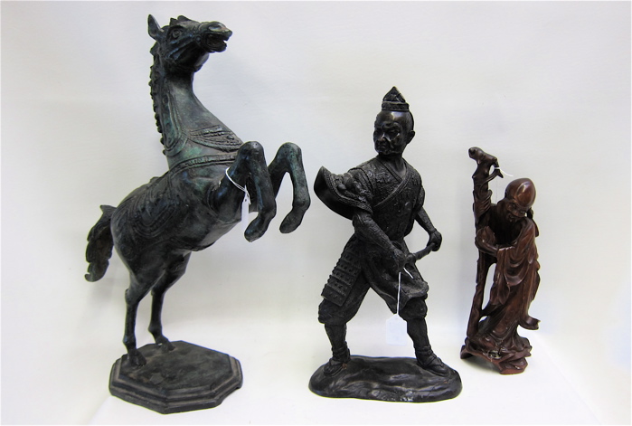 THREE COLLECTIBLE SCULPTURES: