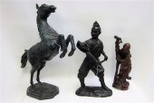 THREE COLLECTIBLE SCULPTURES: