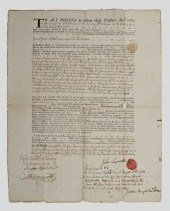 Three Colonial American docume
