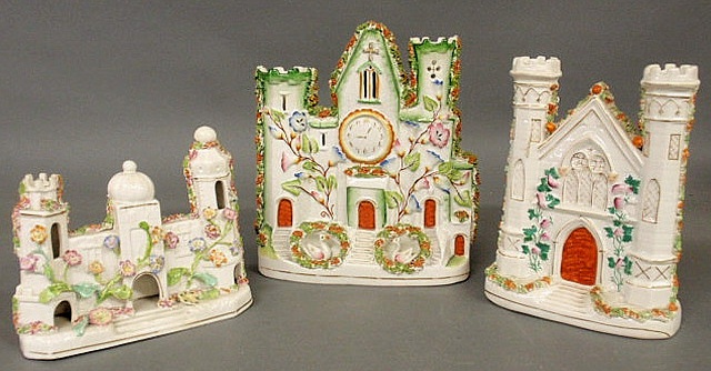 Three colorful 19th c.