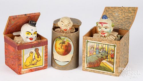 THREE COMPOSITION JACK-IN-BOX