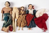 THREE COMPOSITION MOLDED HAIR