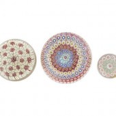 Three Concentric Millefiori Gl