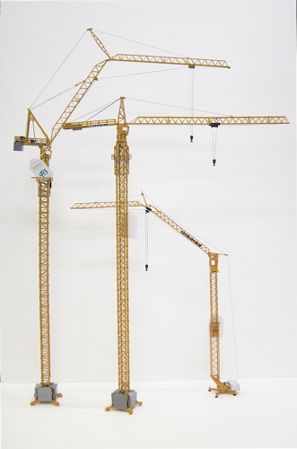 THREE CONRAD DIECAST METAL SCALE