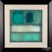 THREE CONTEMPORARY ABSTRACT LI
