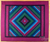 THREE CONTEMPORARY AMISH QUILT