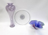 THREE CONTEMPORARY ART GLASS V