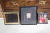 THREE CONTEMPORARY ART PAINTIN