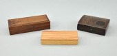 Three Contemporary Artisan Mad