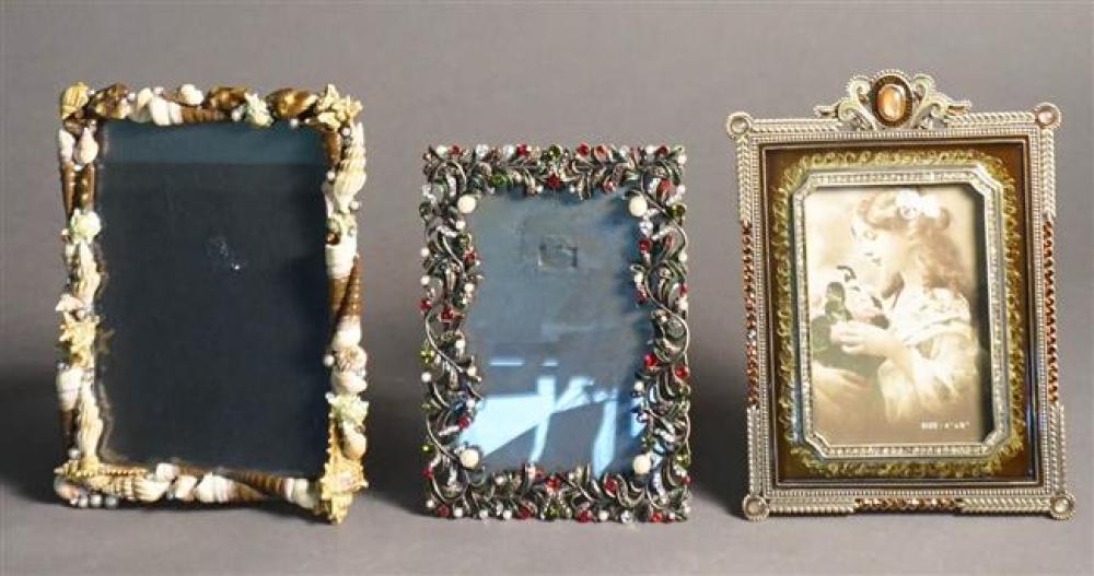 THREE CONTEMPORARY DECORATED