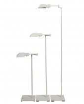 THREE CONTEMPORARY FLOOR LAMPS