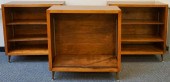 THREE CONTEMPORARY FRUITWOOD A