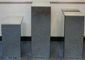 THREE CONTEMPORARY GRADUATED M