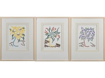 Three contemporary J. Wadman pencil
