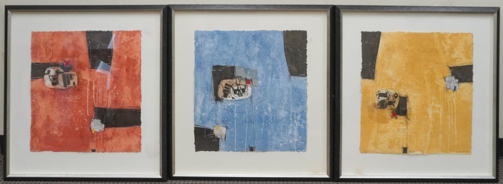 THREE CONTEMPORARY PRINTS, EACH