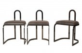 THREE CONTEMPORARY SIDE CHAIRS