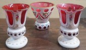 THREE CONTINENTAL FLORAL DECOR