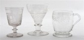 * Three Continental Glass Arti