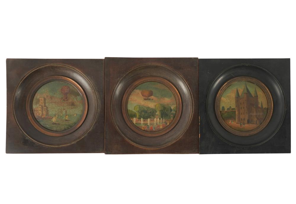 THREE CONTINENTAL LANDSCAPE