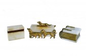 THREE CONTINENTAL ONYX BOXES19