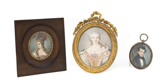 Three Continental Portrait
