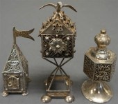 THREE CONTINENTAL SILVER JUDAI