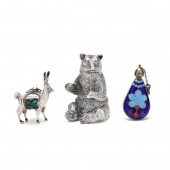 THREE CONTINENTAL SILVER SOUVE
