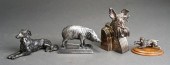 THREE CONTINENTAL SILVERED AND