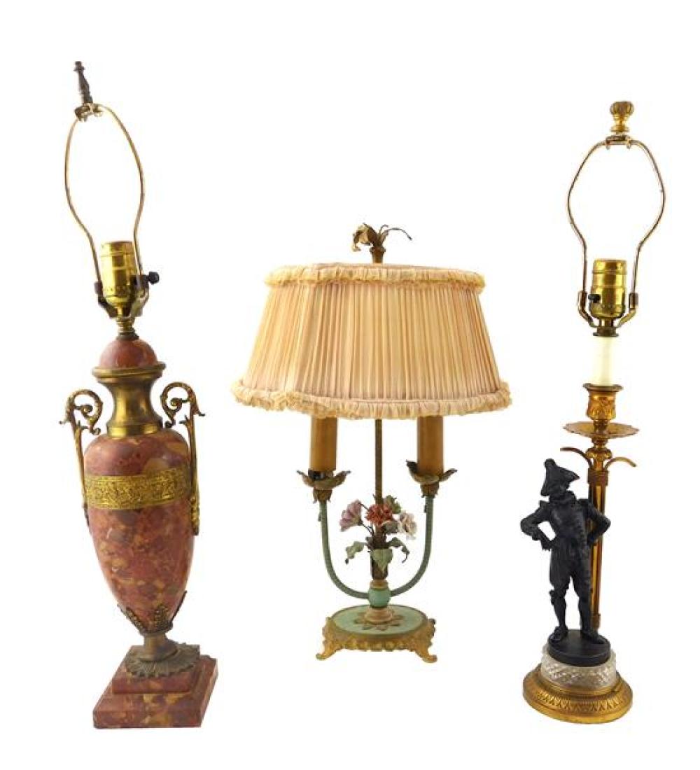 THREE CONTINENTAL STYLE TABLE