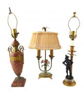 THREE CONTINENTAL STYLE TABLE