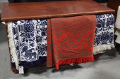 THREE COVERLETS.  American  la