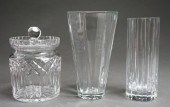 THREE CRYSTAL TABLE ARTICLES I