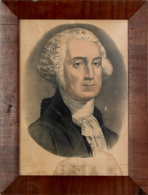 Three Currier and Ives prints