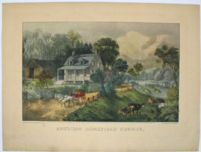 Three Currier & Ives prints: