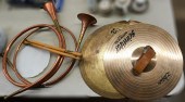 THREE CYMBALS AND PAIR HUNTING