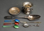 THREE DANISH ENAMEL DECORATED