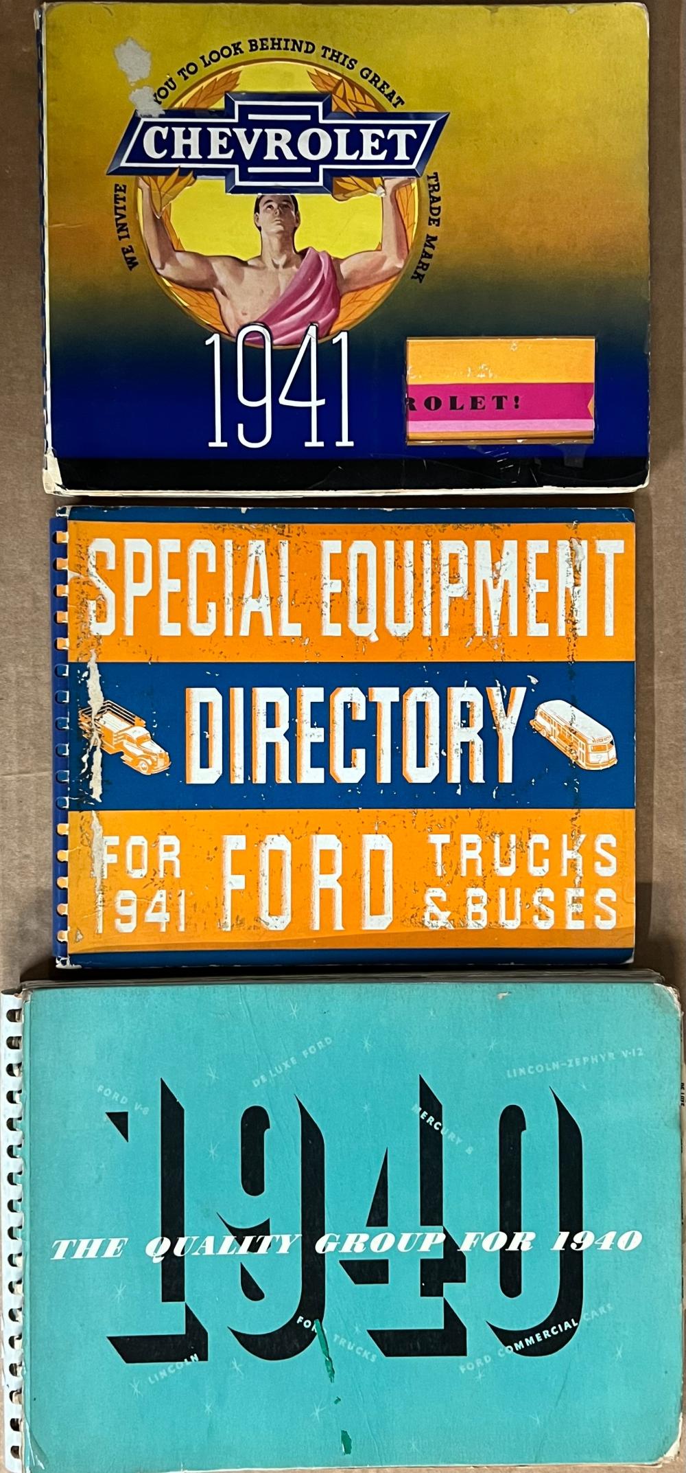 THREE DEALER ALBUMS - 1941