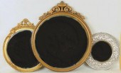 THREE DECORATIVE MIRRORSThree