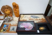 THREE DECORATIVE WALL ARTWORKS
