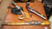 THREE DECORATIVE WEAPONS Inclu