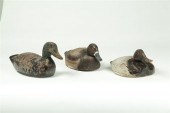 THREE DECOYS.  American  mid 2