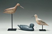 Three decoys: one marked on bo