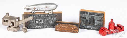 THREE DENT TOY ADVERTISING PRINTING