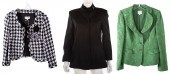 THREE DESIGNER JACKETS Green A